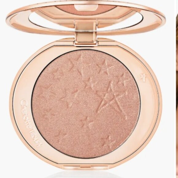 Charlotte Tilbury Glow Glides Hollywood Highlighter & mini lip mascara pillow - Picture 1 of 3